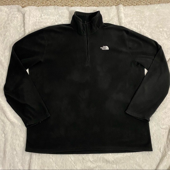 The North Face Other - The North Face Fleece Pullover Men’s XL Black Polartec Classic 1/4 Zip